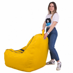 Бескаркасное кресло Tia-Sport Феррари Max 90х80х85 см желтый (sm-0754) Никополь