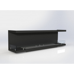 Вбудований біокамін Осередок Gloss Fire Focus MS-004-1200 Ізюм