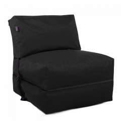 Бескаркасное кресло раскладушка Tia-Sport 210х80 см черный (sm-0666-26) Ровно