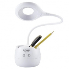 Лампа настільна TGX-772 нічник micro usb 20 + 8 led smd 3-режиму яскравості органайзер