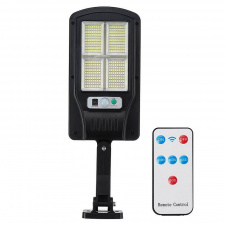 Уличный настенный светильник Solar Light BK-4-320SMD с пультом ДУ и солнечной батареей LED фонарь