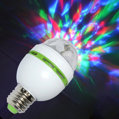 Светодиодная вращающаяся лампа LED Mini Party Light Lamp Буча