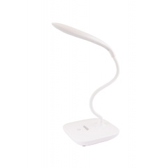 Лампа настільна гнучка MASTERTOOL сенсорний вмикач 3 режими 125х100х350 мм COB LED USB/3xAA ABS 94-0815 Харків
