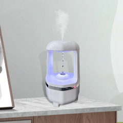 Антигравитационный увлажнитель воздуха RIAS 199 с каплями USB 450ml White (3_03737) Володарск-Волынский