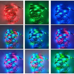 Світлодіодна стрічка комплект Led SMD 3528 RGB 54 LED/m 5 м Херсон