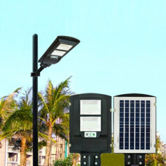 Уличный светильник на солнечной батарее с датчиком движения Solar Street Light 2VPP фонарь на столб 90W+Пульт управления Киев