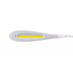 Лампа настільна гнучка MASTERTOOL 125х100х350 мм COB LED USB/3xAA ABS 94-0814 Рівне