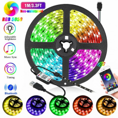 Світлодіодна стрічка LED Bluetooth 5 м Прозорий (hub_jo4av7) Оріхів
