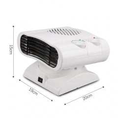 Тепловентилятор RAF R.1185 2000W White (3_02427) Миколаїв