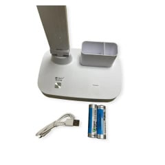 Настольная сенсорная лампа Digad 1963 с USB и аккумулятором 18650 3000 mAч 48LED 5W белая 3 режима с USB Київ