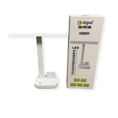 Настольная сенсорная лампа Digad 1963 с USB и аккумулятором 18650 3000 mAч 48LED 5W белая 3 режима с USB Київ