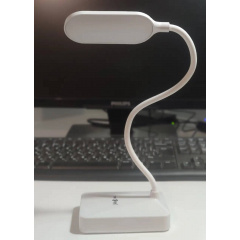 Світлодіодна настільна лампа з акумулятором Ray USB TO-BL180 3 Вт Білий Нововолинськ
