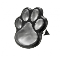 Вуличний автономний світильник на сонячній батареї LED Solar Paw Print Lights DL49 із захистом від вологи As-seen-on-tv Чорний Чернівці