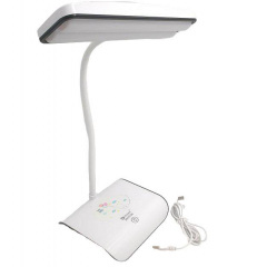 Настільна світлодіодна акумуляторна LED лампа DIGAD 1937 c USB 48 Led 4W (акум 18650 2шт по 3000 mAh) Лубни