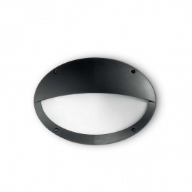 Настенный уличный светильник MADDI-2 AP1 NERO Ideal Lux 096728