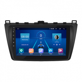 Штатная магнитола Lesko для Mazda 6 (2009-2013гг.) 9" 2+32Gb 4G Premium GPS Android