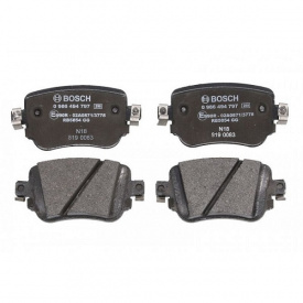 Тормозные колодки Bosch дисковые задние AUDI/SEAT/SKODA/VW R 0986494797