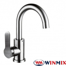 Смеситель для умывальника WINMIX DAX 011B (Chr-011B), Польша (нержавеющая сталь)