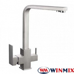 Смеситель для кухни Ухо под осмос WINMIX KUB 021 (Chr-021), Польша (нержавеющая сталь) Луцк