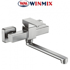 Смеситель для кухни от стены WINMIX KUB 005, Польша (нержавеющая сталь) Одеса
