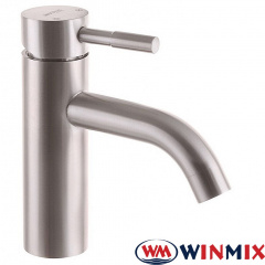 Смеситель для умывальника WINMIX Sus-001B, Польша (нержавеющая сталь) Харків