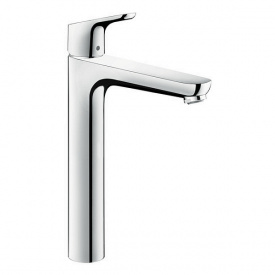 Focus Смеситель для раковины 230 однорычажный, с сливным гарнитуром, хром