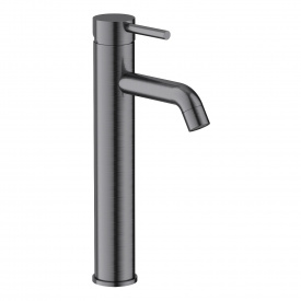 CRUZE смеситель для умывальника высокий, pistola gris