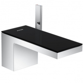 Смеситель для умывальника Axor MyEdition 70, Chrome Black Glass (47010600)