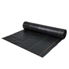 Агротканина проти бур'янів Bradas 110 г/м² PP UV 0,8х100 м Чорна