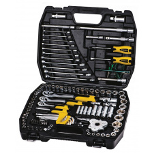 Набор ключей и насадок торцевых MASTERTOOL PROFI 1/4"-3/8"-1/2" 121 шт (78-5121)