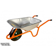 Фото - Тачка садово-строительная одноколесная MASTERTOOL 85 л 150 кг 79-9844 Тачка садово-строительная одноколесная MASTERTOOL 85 л 150 кг 79-9844