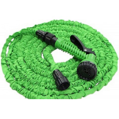 Шланг садовый поливочный с распылителем MAGIC HOSE 87533 15 м Зеленый (hub_go6fgq) Киев