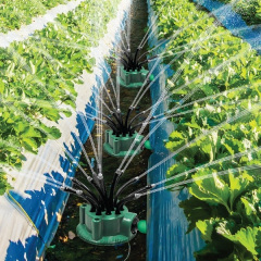 Умная система полива огорода и сада 12 в 1 Fresh Garden 360 градусов Зеленый Сумы