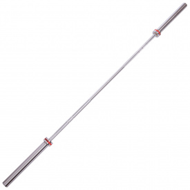 Гриф для штанги Zelart TA-7241 220см Хром