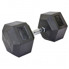 Гантель цельная шестигранная SP-Planeta SC-8013-37_5 37,5кг 1шт