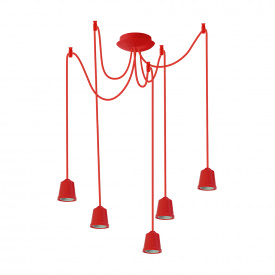 Подвес потолочный ERKA - 525 2м Красный (525002)