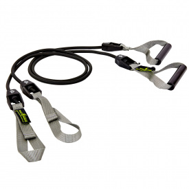 Тренировочная система для тренировки гребка MadWave ROWER TRAINER DRY M077109 длина 1,2м Серый