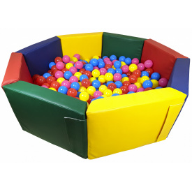 Сухой бассейн Tia-Sport Восьмигранник 150х40х10 см (sm-0299)