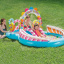 Детский надувной игровой центр с бассейном и горкой Intex 57149 527 л Разноцветный Житомир