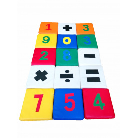 Набор матов Tia-Sport Юный математик 20х20 см (sm-0378)