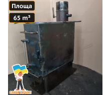 Печь-буржуйка отопительная mini без радиаторов Техпром