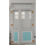 Двері вхідні штульпові 1400х2500 мм, монтажна ширина 60мм, профіль WDS Ekipazh Ultra 60 Хмельницький