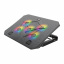 Подставка кулер для ноутбука MeeTion CoolingPad CP3030 с RGB подсветкой Black Київ