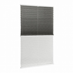 Жалюзі Плісе Дует Walnut/Plain Transparent антрацит білий 600х1500х2050 мм Бучач