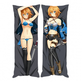 Подушка Обнимашка Bioworld Дакимакура Физель Мастер меча Онлайн 150х50см (19392)