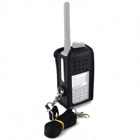 Кожаный чехол с ремешком Retevis J9110H для раций Retevis RT3/ RT3S/ TYT MD-380 Черный (100919)
