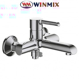 Змішувач для ванни короткий ніс Winmix Premium EDEM (Chr-009), Польща