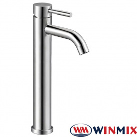 Смеситель для умывальника высокий WINMIX Sus-001B HIGH, Польша (нержавеющая сталь)