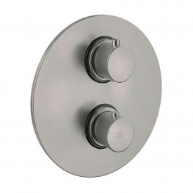 Смеситель для душа с термостатом Paffoni, сталь (LIQ019ST)