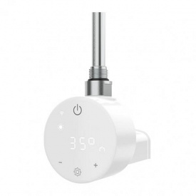Тен для рушникосушки Onlyheat Ivory White Pro 0,6 кВт 1/2 з трійником прихований монтаж
